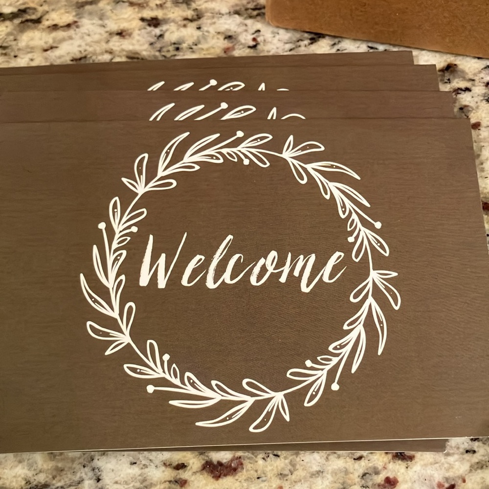 Assorted Welcome Cards and Envelopes Set of 48 Business Stationary Minimalist - Picture 6 of 7
